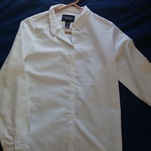 White Lands End Button Up